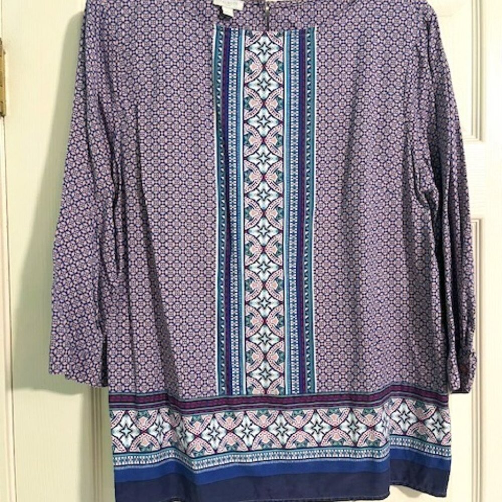 Talbots Spring Tunic Top